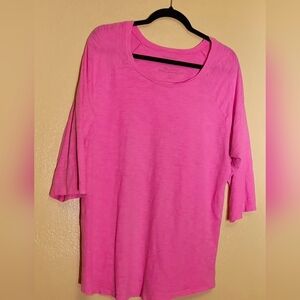 Torrid Classic Fit  Pink Tee Size 3X